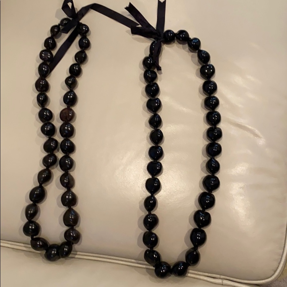 Hawaiian nut bead necklaces